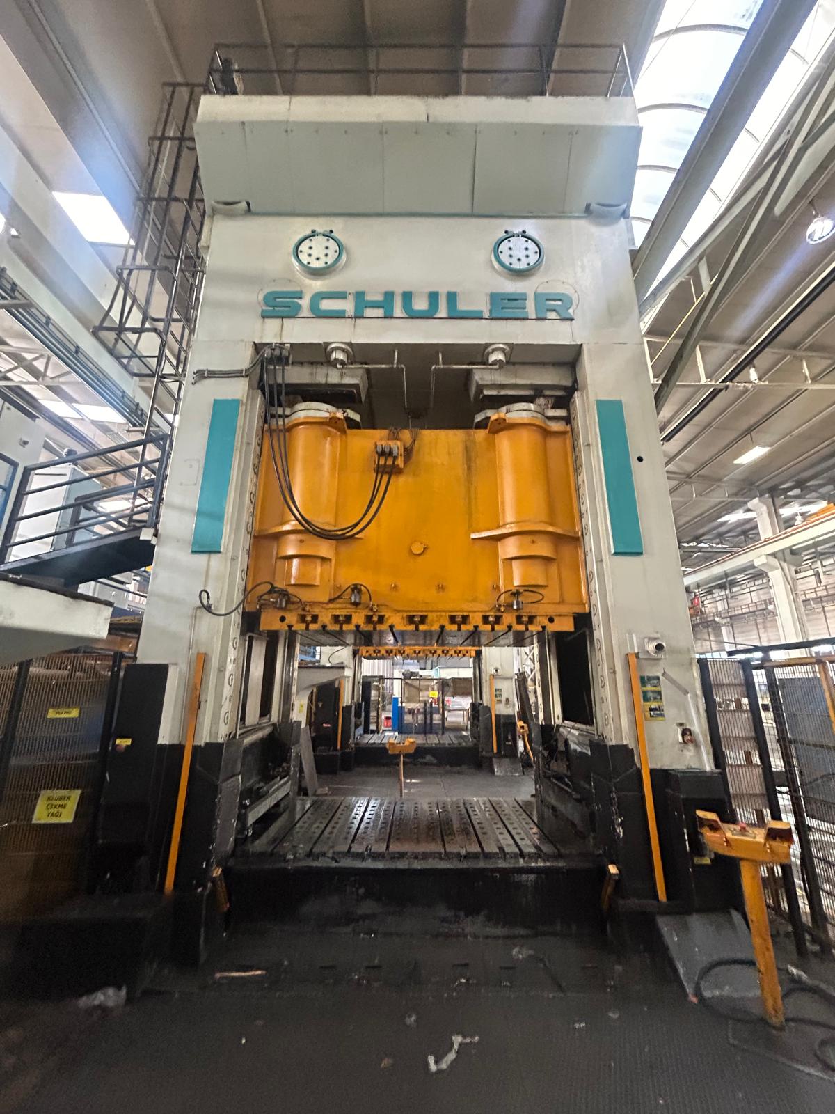 Used SCHULER 800 ton mechanical press for sale